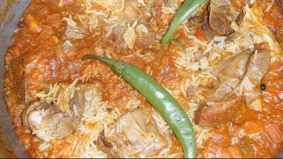 كبسة لحم بقدر الضغط وصفة سهلة ولذيذة