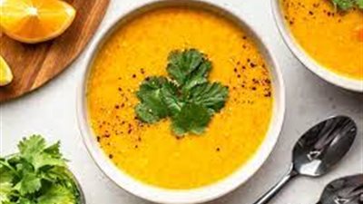 شوربة العدس طبق لذيذ وصحي