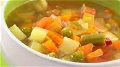 شوربة الخضارطبق صحي ومغذي