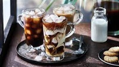 عمل القهوة الباردة