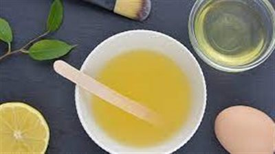 قناع بياض البيض والسكر: سرّ جمالٍ طبيعي.